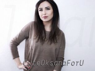 CuteOksanaForU