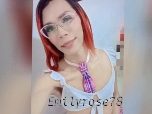 emilyrose78 Livestrip Cams