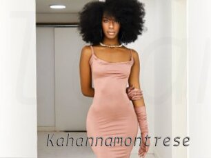 Kahannamontrese